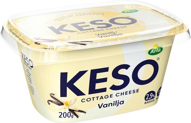 Arla Keso raejuusto vanilja 200 g