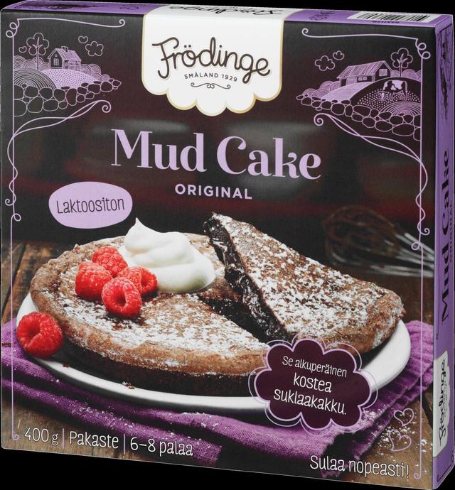 Frödinge laktoositon mud cake kostea suklaakakku pakaste 400g