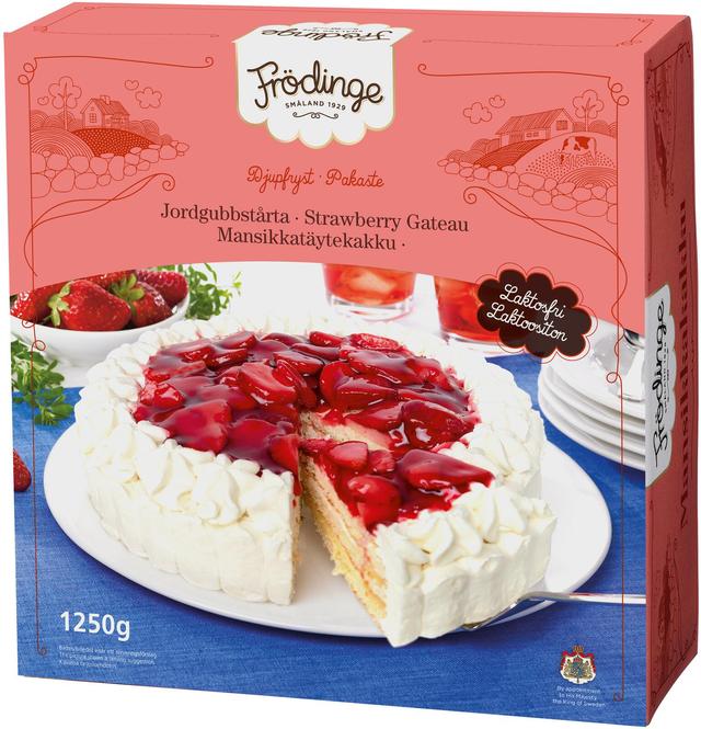 Frödinge laktoositon mansikkakakku 1250g