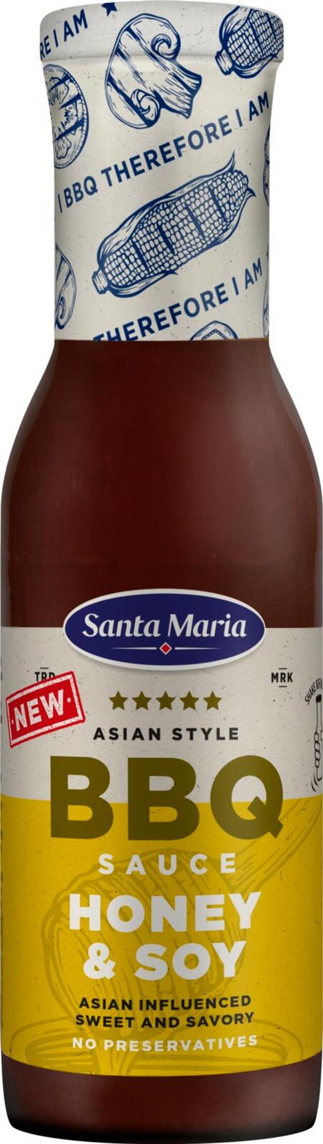 Santa Maria 350G BBQ Sauce Honey & Soy