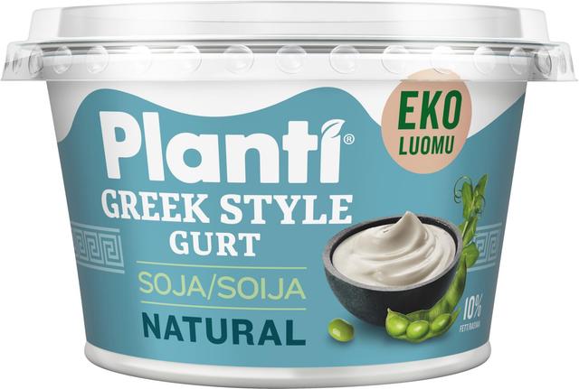 Planti luomu greek style gurt, hapatettu soijavalmiste 2dl