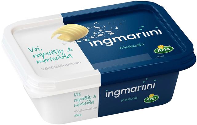 Ingmariini 250 g Merisuola vähälaktoosinen levite