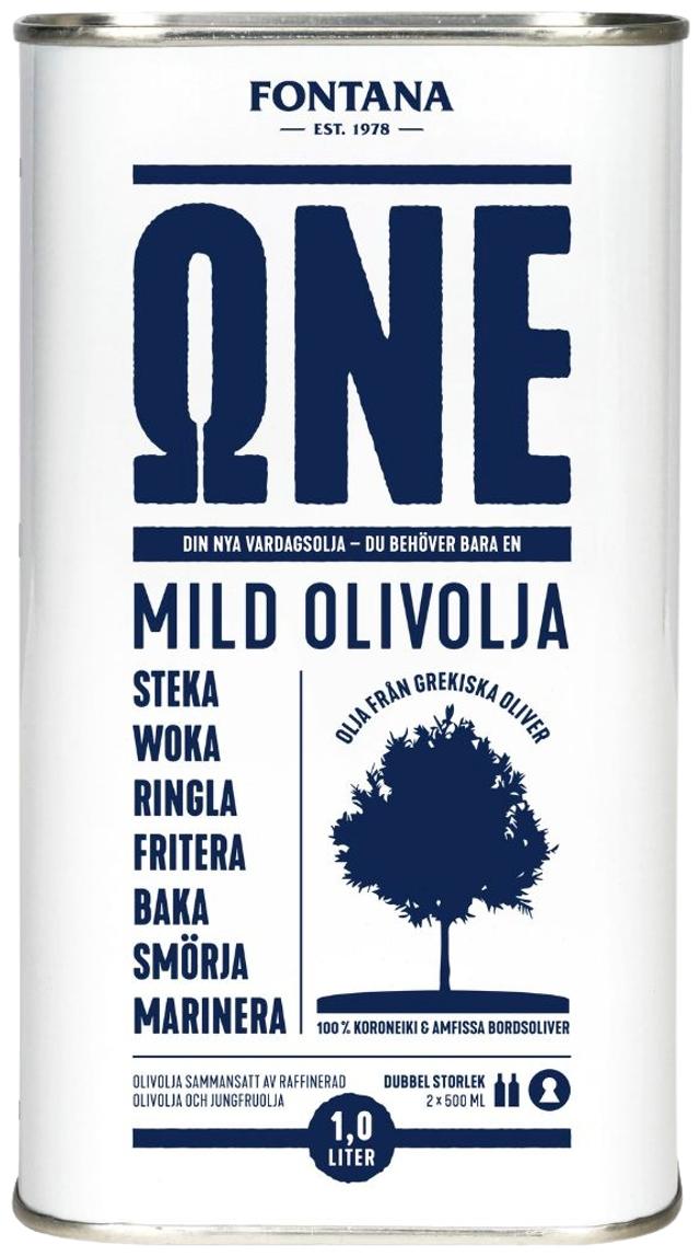 Fontana ONE 1 L oliiviöljy