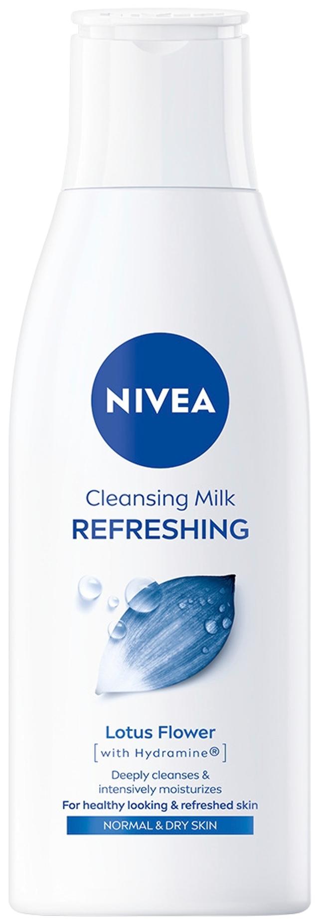 NIVEA 200ml Daily Essentials Refreshing Cleansing Milk puhdistusemulsio normaalille iholle