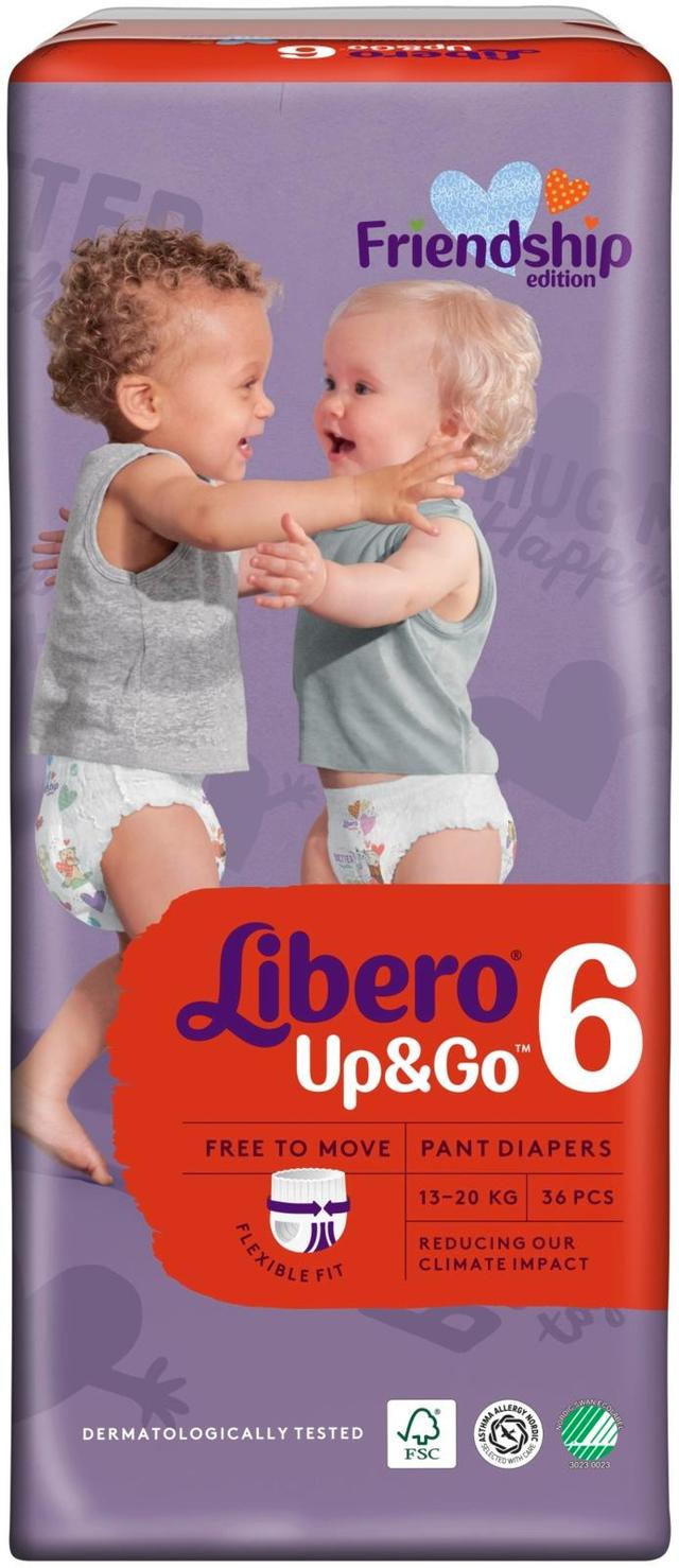 Libero Up&Go koko 6, 36kpl, 13-20kg