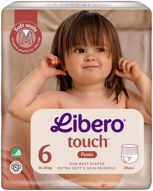 LIBERO Touch housuvaippa koko 6, 24kpl, 13-20 kg