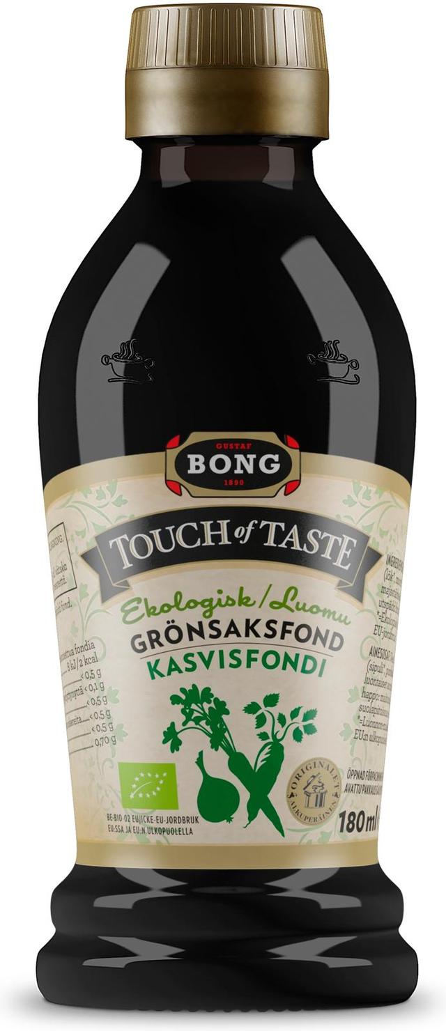 Bong Touch of Taste Luomu Kasvisfondi 180ml