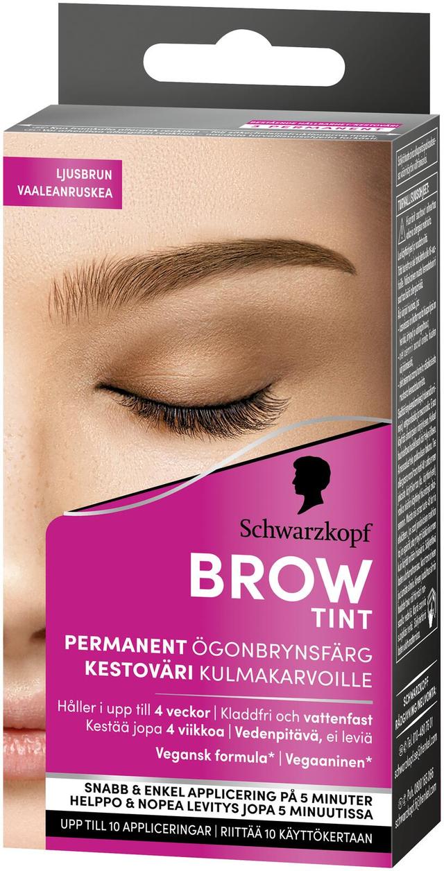 Schwarzkopf Brow Tint kulmaväri Light Brown