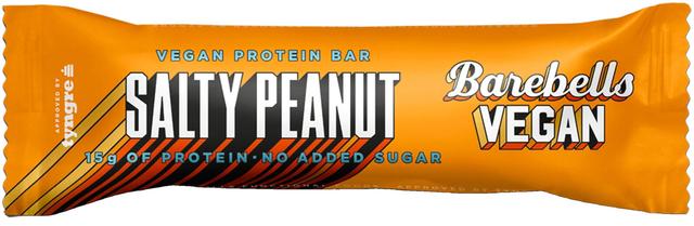 55g Barebells Vegan Salty Peanut proteiinipatukka