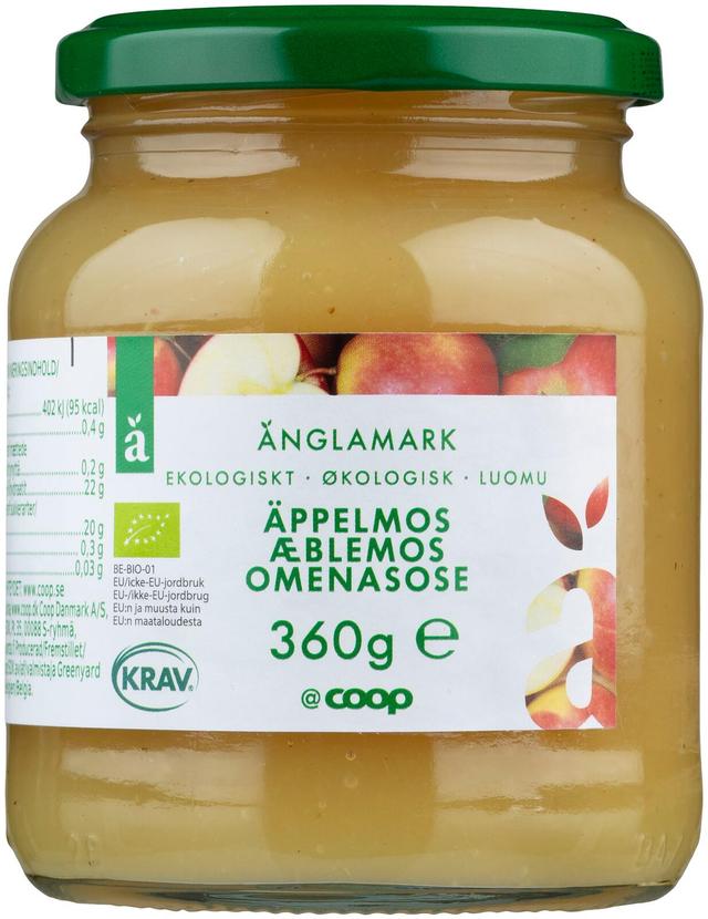 Änglamark omenasose luomu  360 g