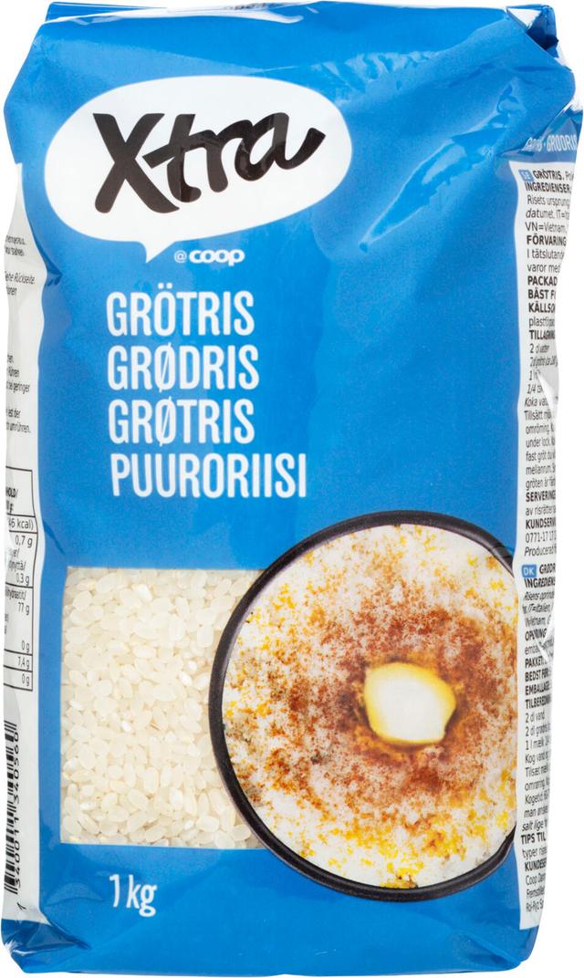 Xtra puuroriisi 1 kg