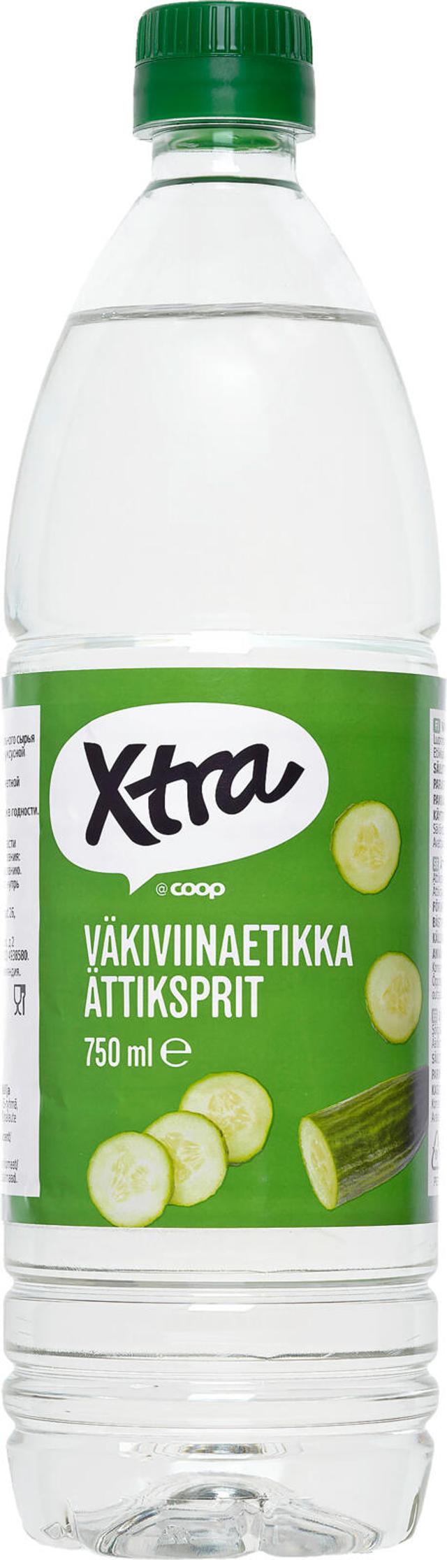 Xtra väkiviinaetikka 750 ml