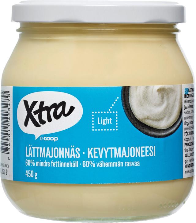 Xtra kevytmajoneesi 450 g