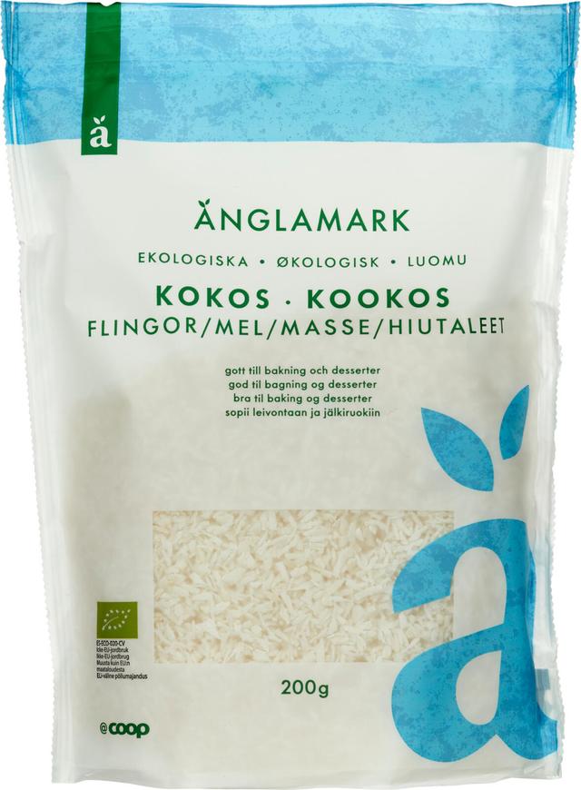 Änglamark kookoshiutale luomu 200 g