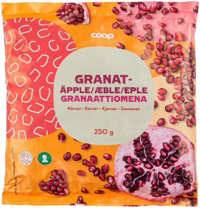 Coop granaattiomenan siemenet 250 g pakaste