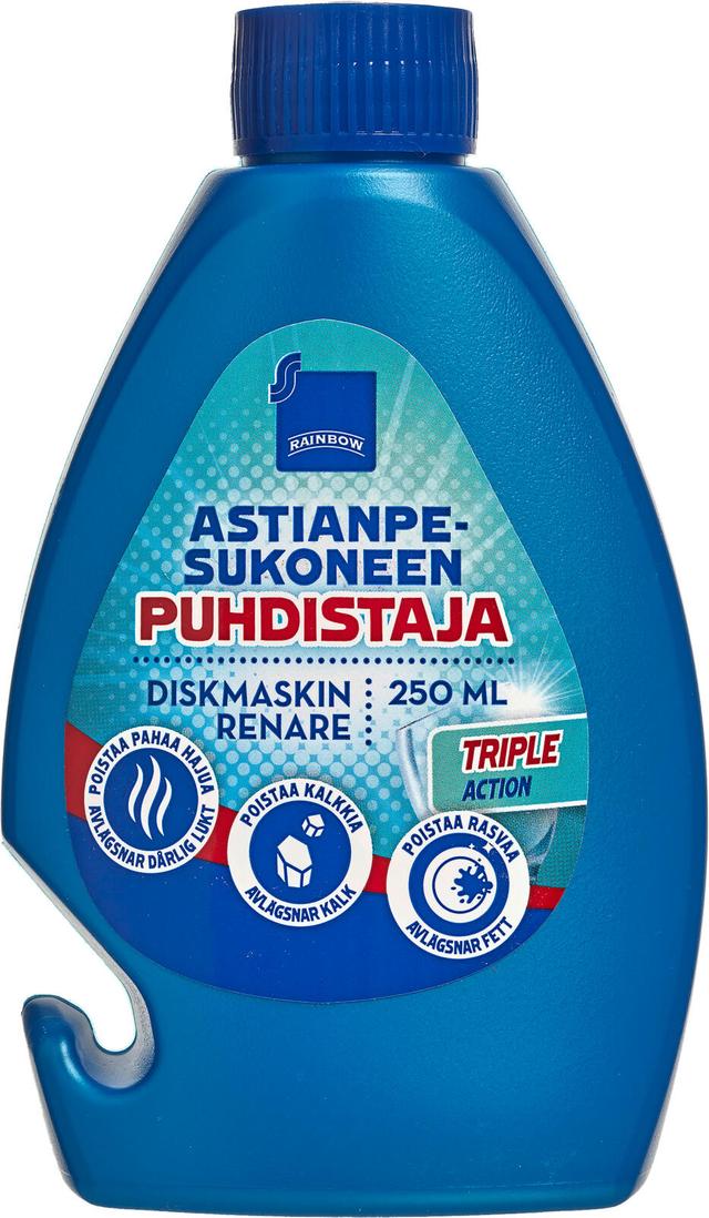 Rainbow 250ml astianpesukoneen puhdistaja
