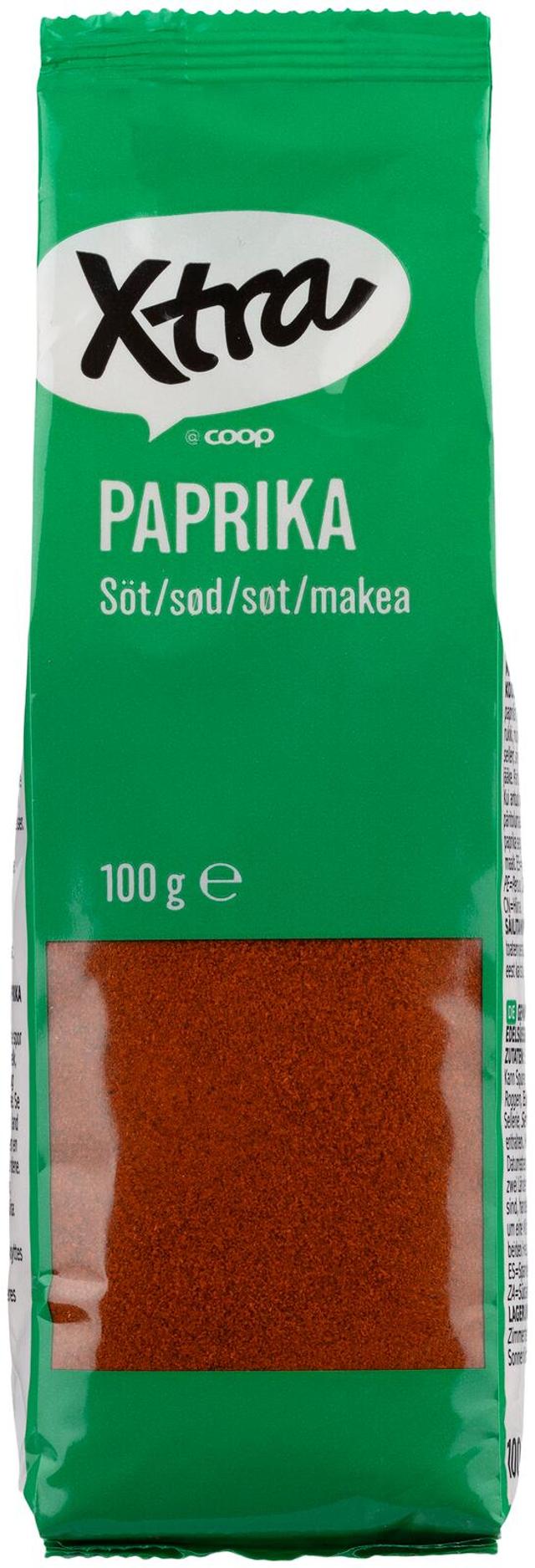 Xtra jauhettu paprika 100 g