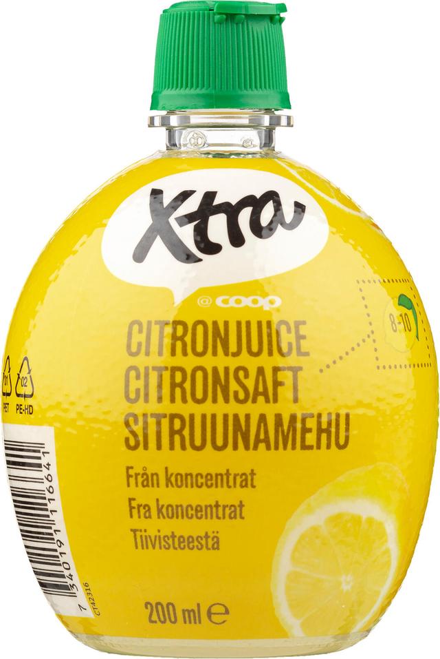 Xtra sitruunamehu 200 ml