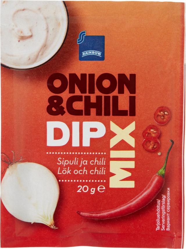 Rainbow dipmix onion&chili 20g