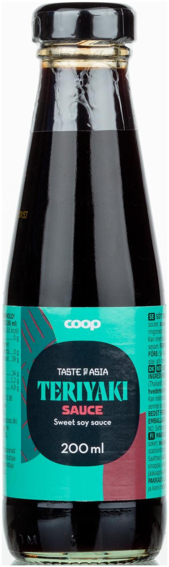 Coop Taste of Asia Teriyaki soijakastike 200 ml