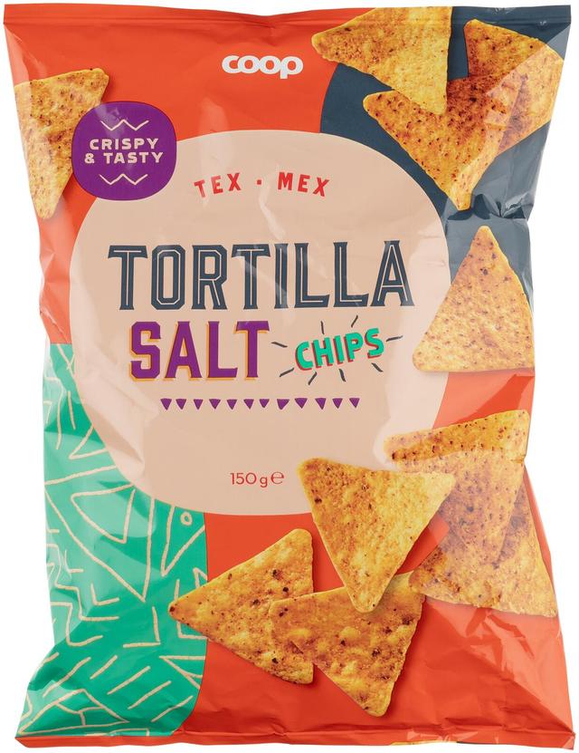 Coop tortilla chips 150 g