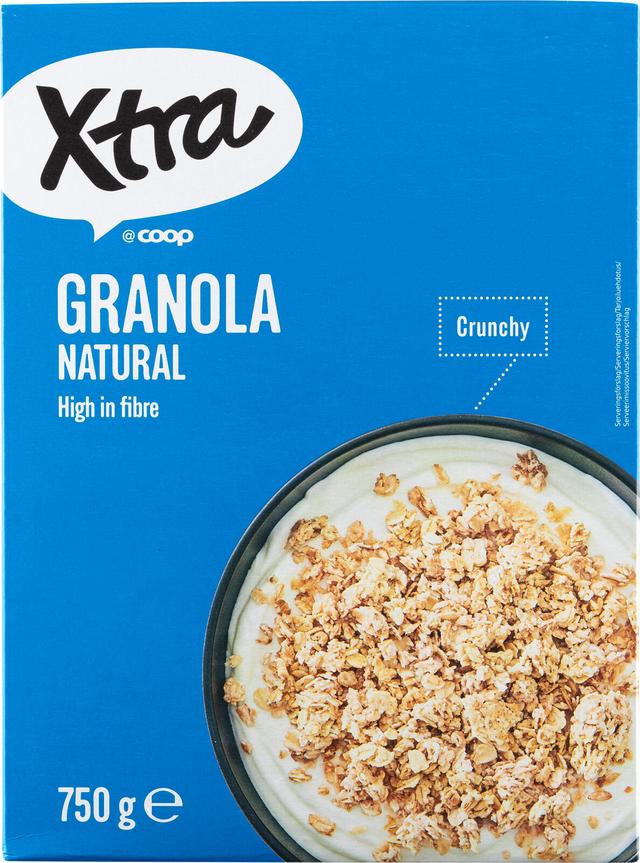 Xtra granola natural 750 g