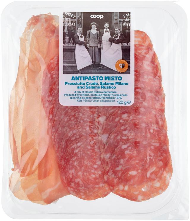 Coop Antipasto Misto antipastomix 120 g