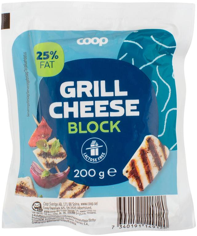 Coop grillijuusto laktoositon 200 g