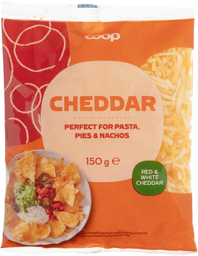 Coop cheddar juustoraaste 150 g