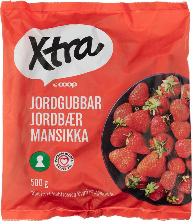 Xtra mansikka 500 g pakaste