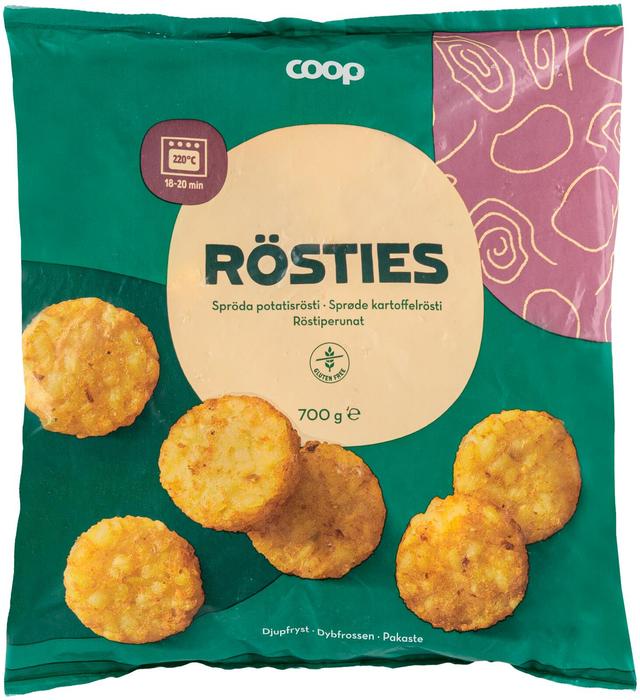 Coop röstiperunat 700 g pakaste