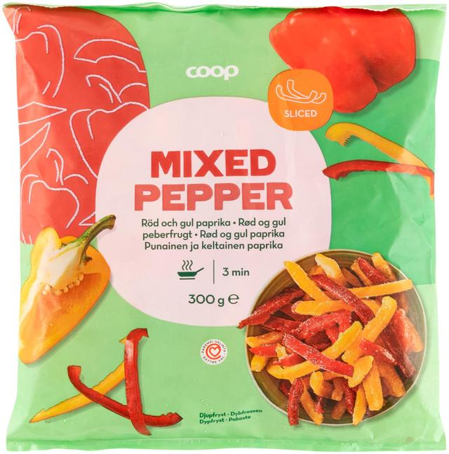 Coop suikaloitu paprika 300 g pakaste