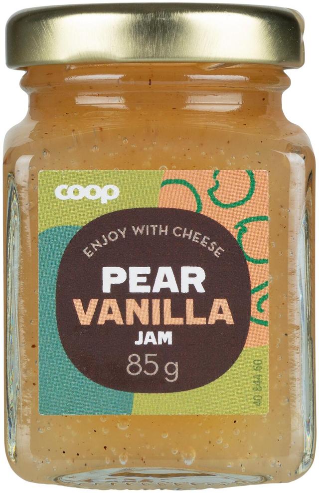 Coop päärynä-vaniljahillo 85 g