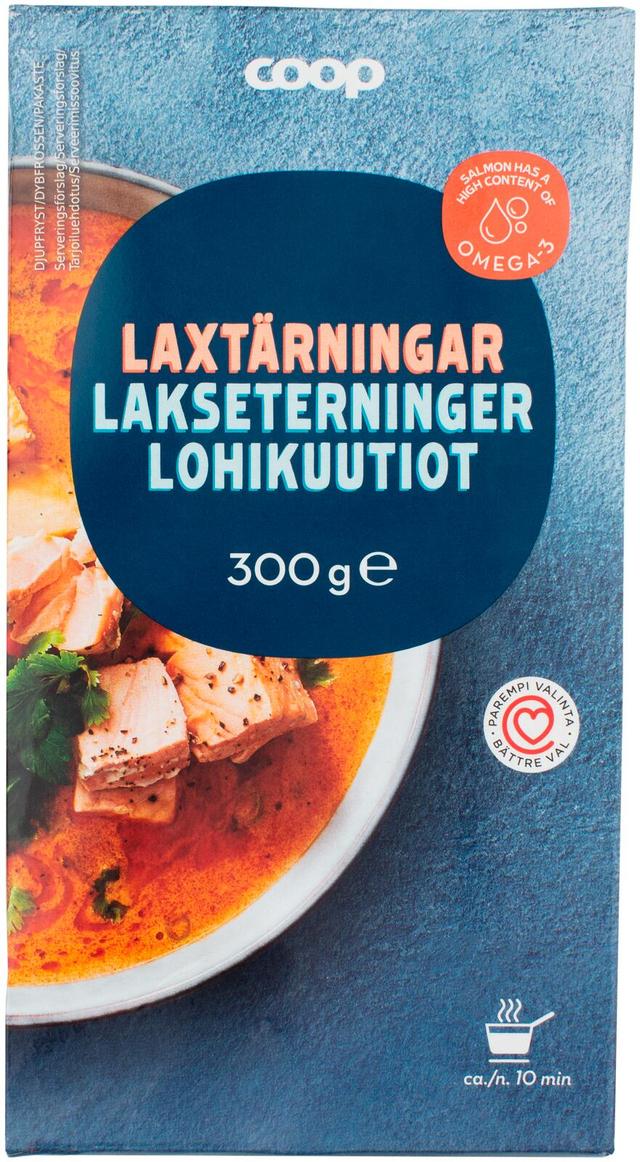 Coop lohikuutiot 300 g pakaste