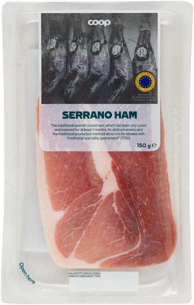 Coop serranokinkku 150 g