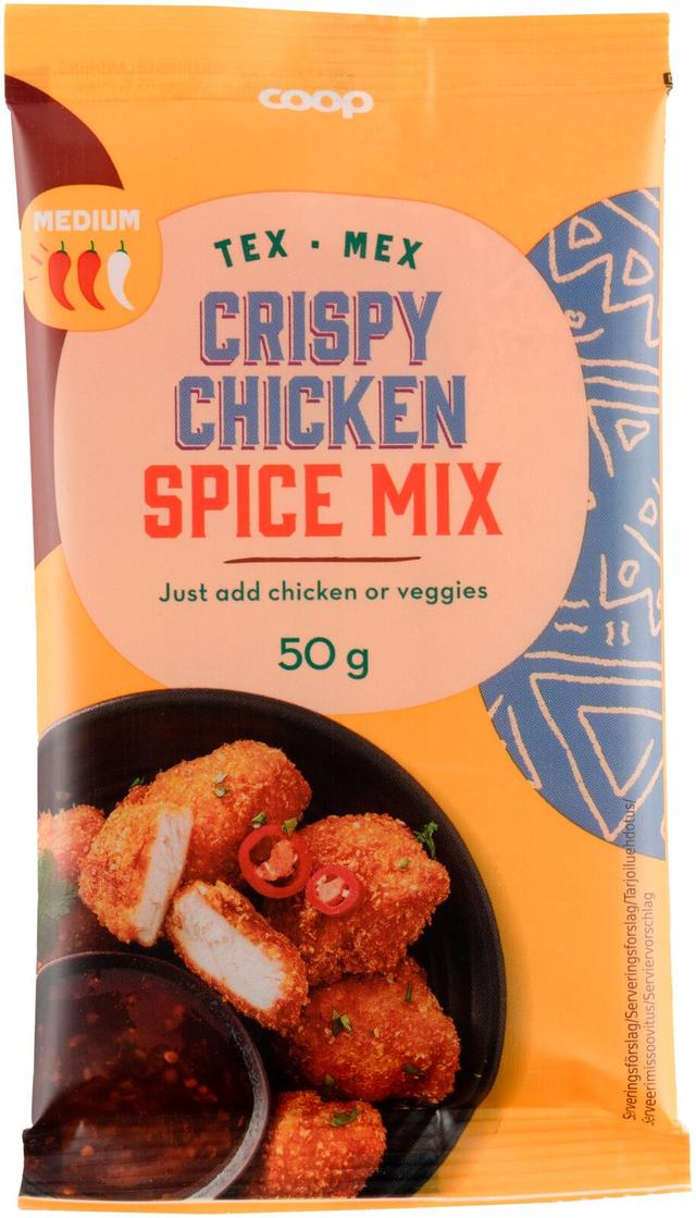 Coop Crispy Chicken mausteseos medium 50 g