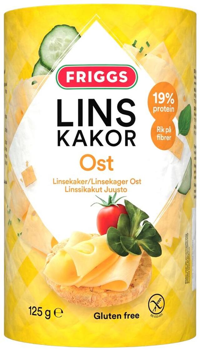 Friggs Gluteeniton Juusto Linssikakku 125g