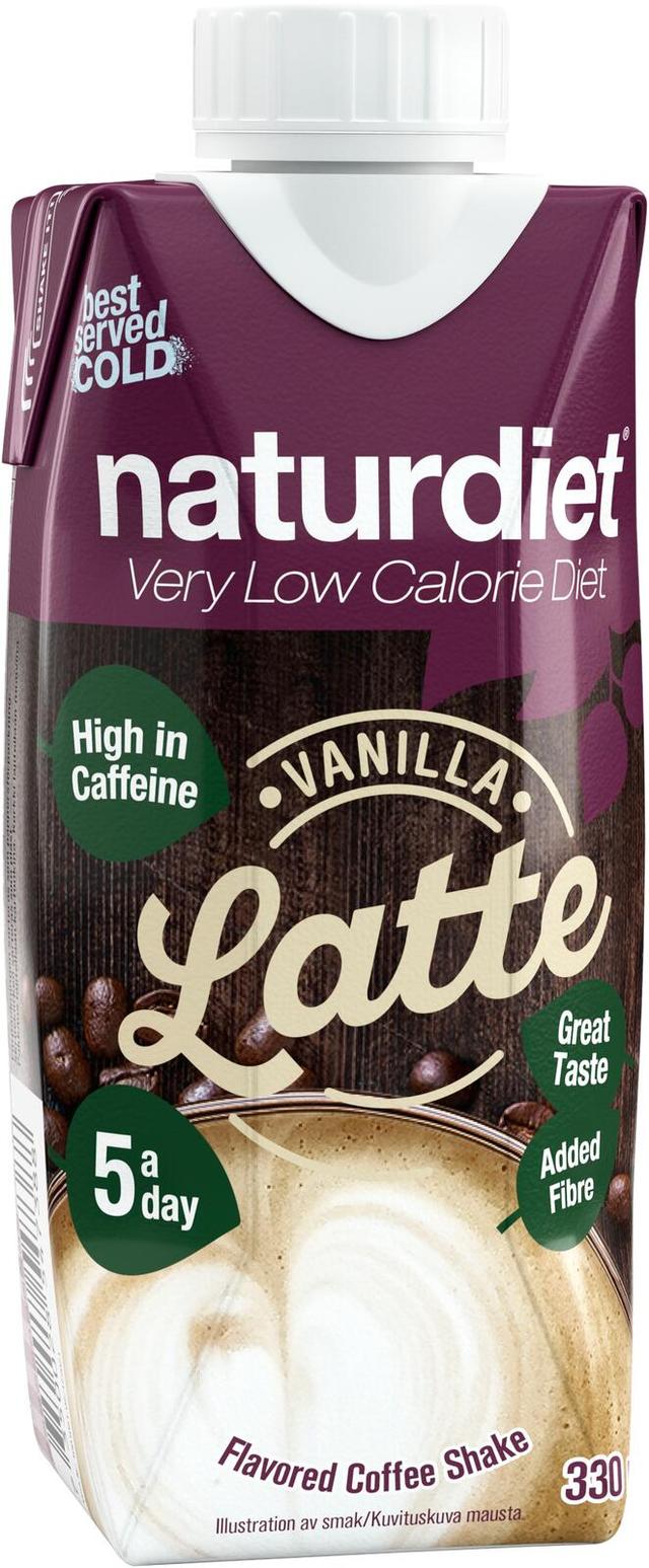 Naturdiet VLCD vanilla latte proteiinikahvi 330ml