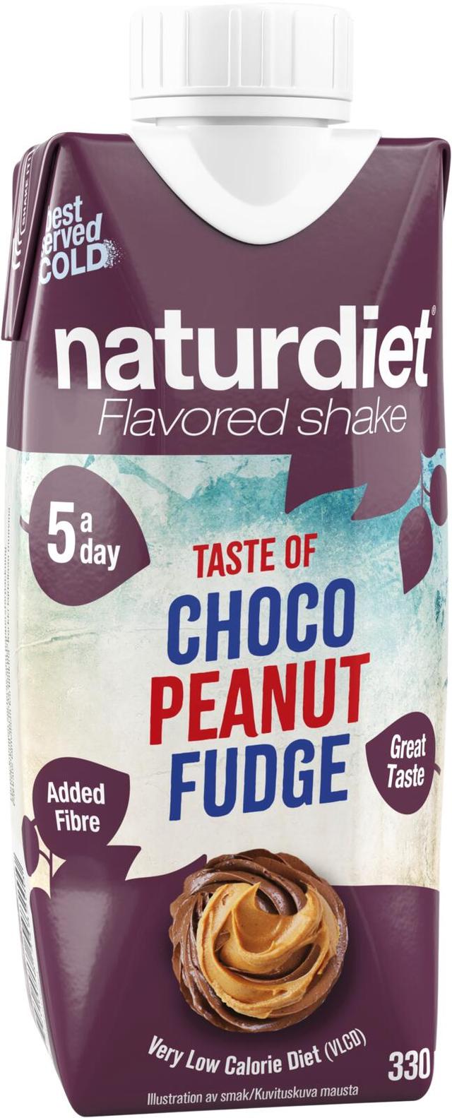 Naturdiet RTD Maapähkinä Toffee Shake 330ml