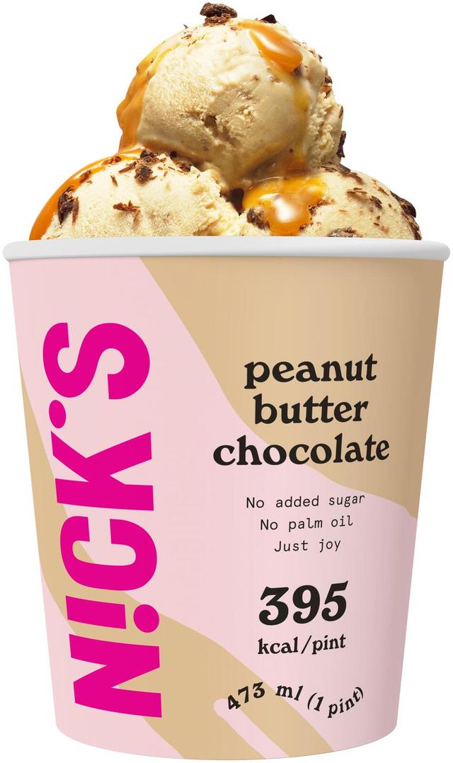 Nick's Peanut butter jäätelö 473ml