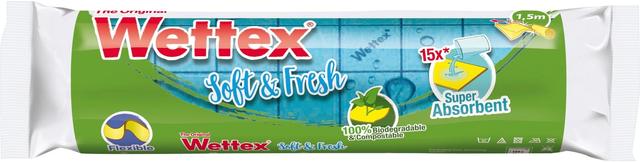 Wettex Soft & Fresh rulla 1,5m