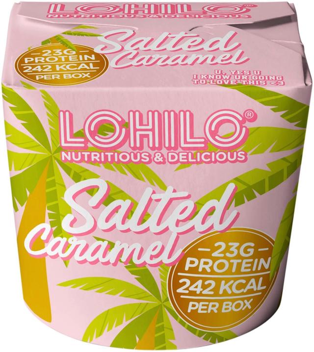 LOHILO Salted Caramel Proteiinijäätelö 350ml
