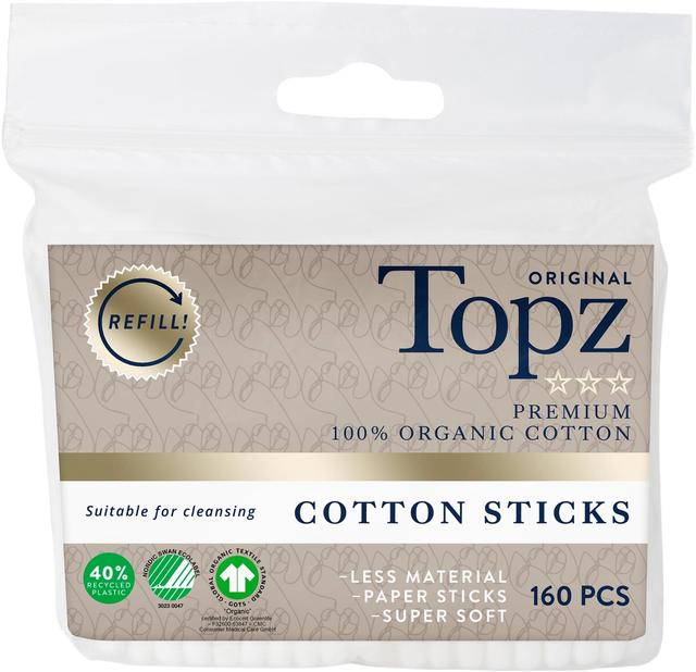 Topz Refill Cotton Sticks 160pcs