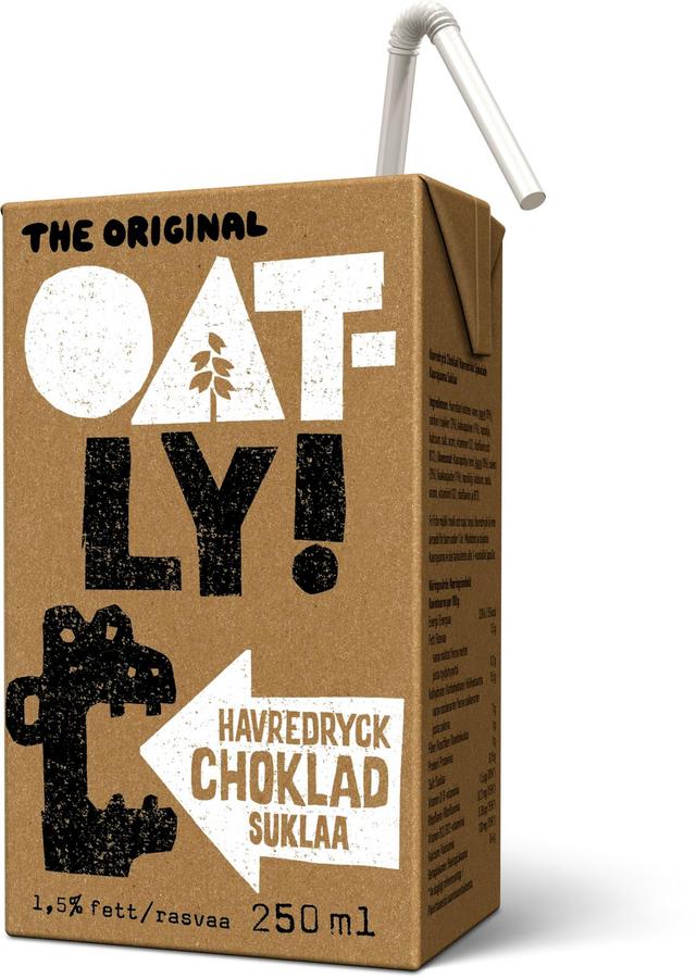 Oatly Kaurajuoma Suklaa 2,5dl