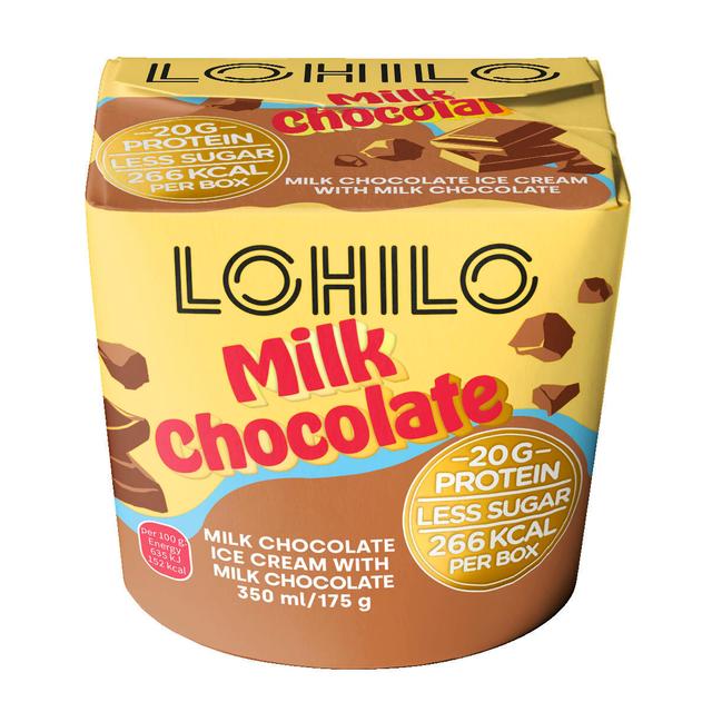 LOHILO Milk Chocolate proteiinijäätelö 350ml