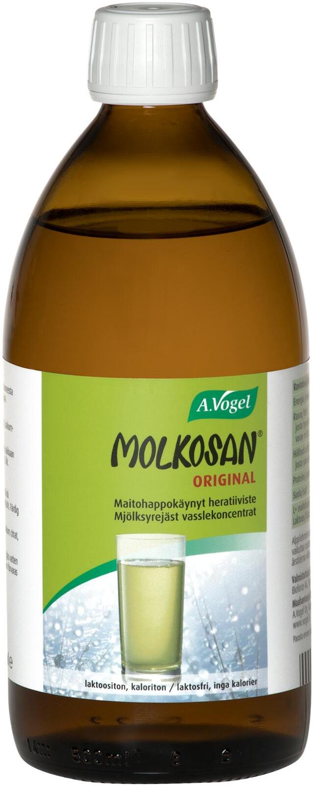 Molkosan® Original 500ml maitohappokäytetty heratiiviste