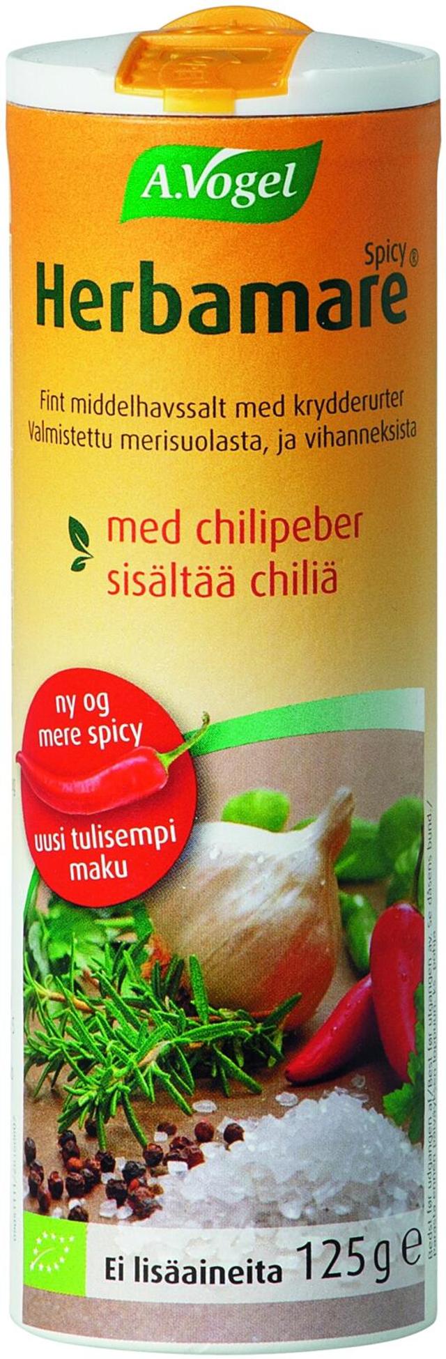 Herbamare® Spicy 125g luomu yrttisuola