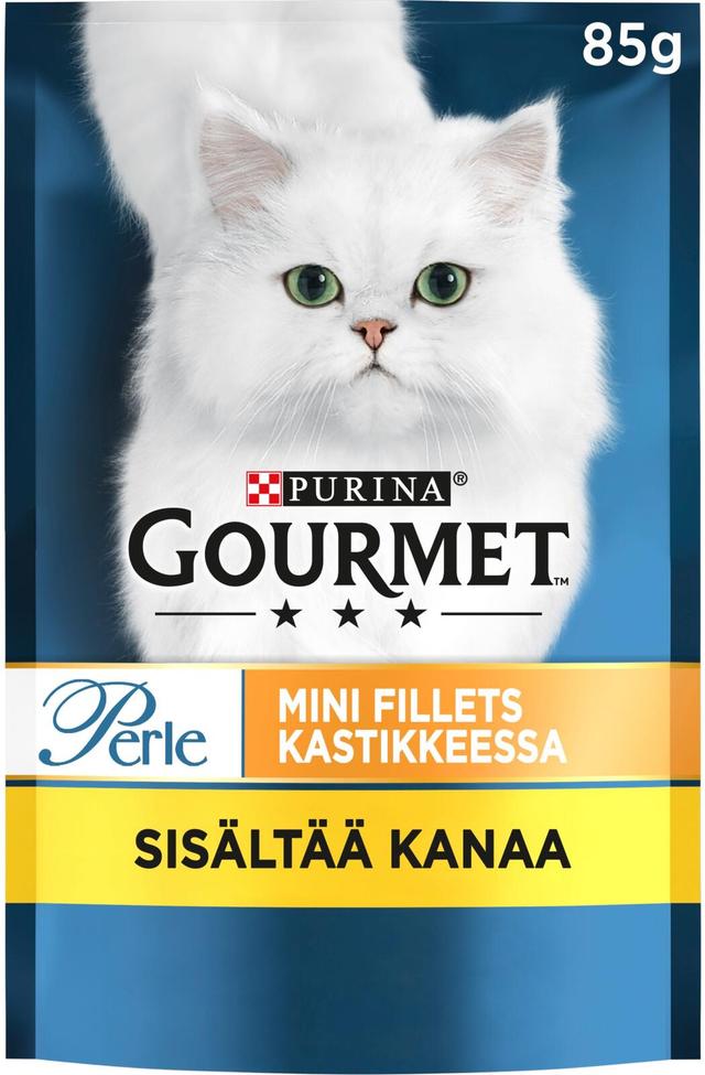 Gourmet 85g Perle Kanaa Mini Filets kastikkeessa kissanruoka