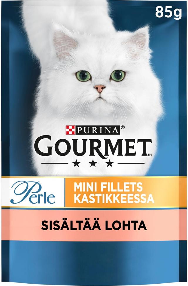 Gourmet 85g Perle Lohta Mini Filets kastikkeessa kissanruoka