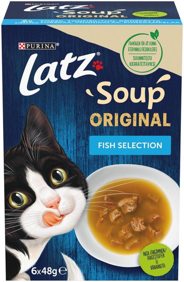 LATZ 6x48g Soup Fish Selection kissanruoka